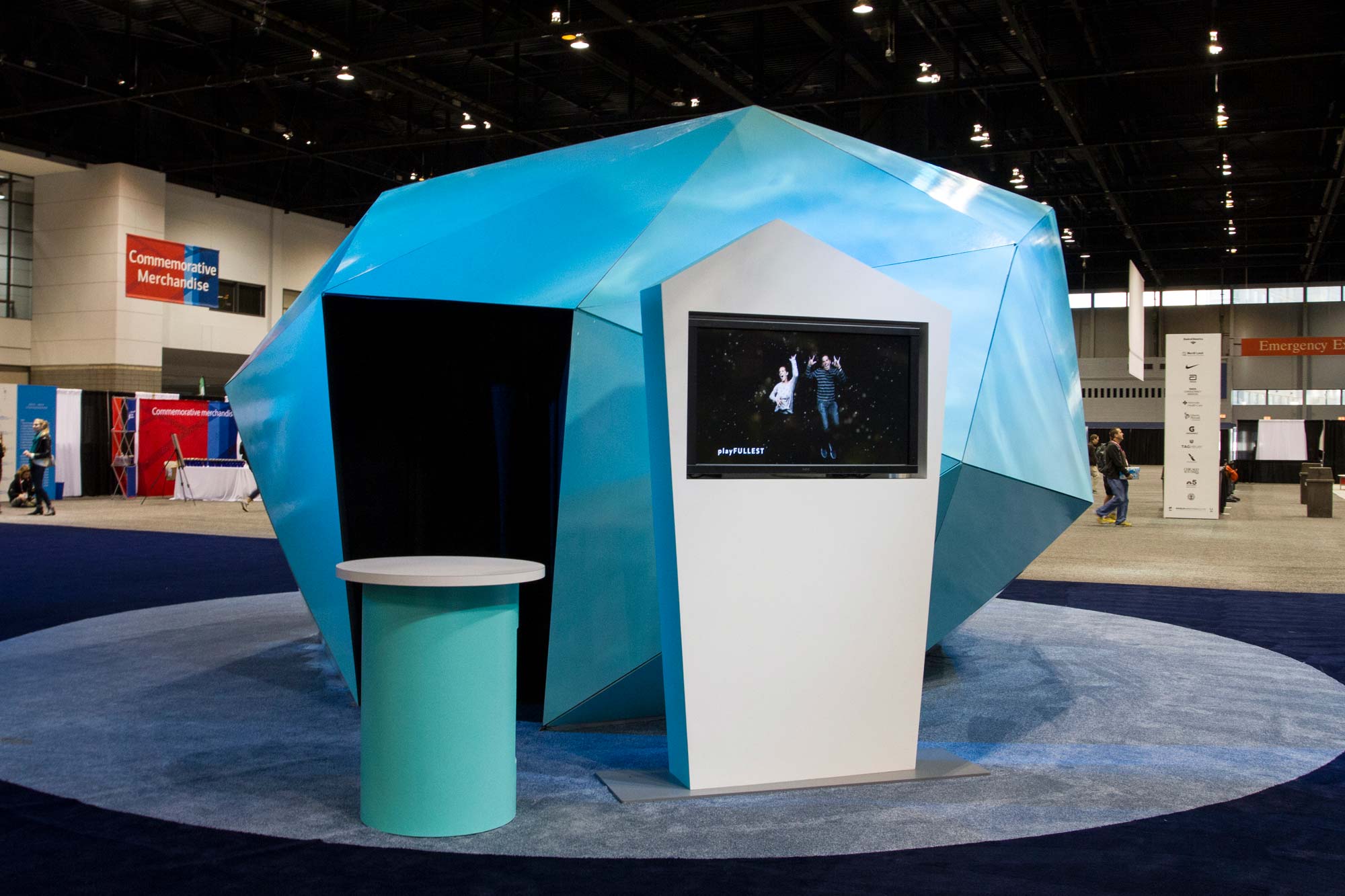 A motion capture pod