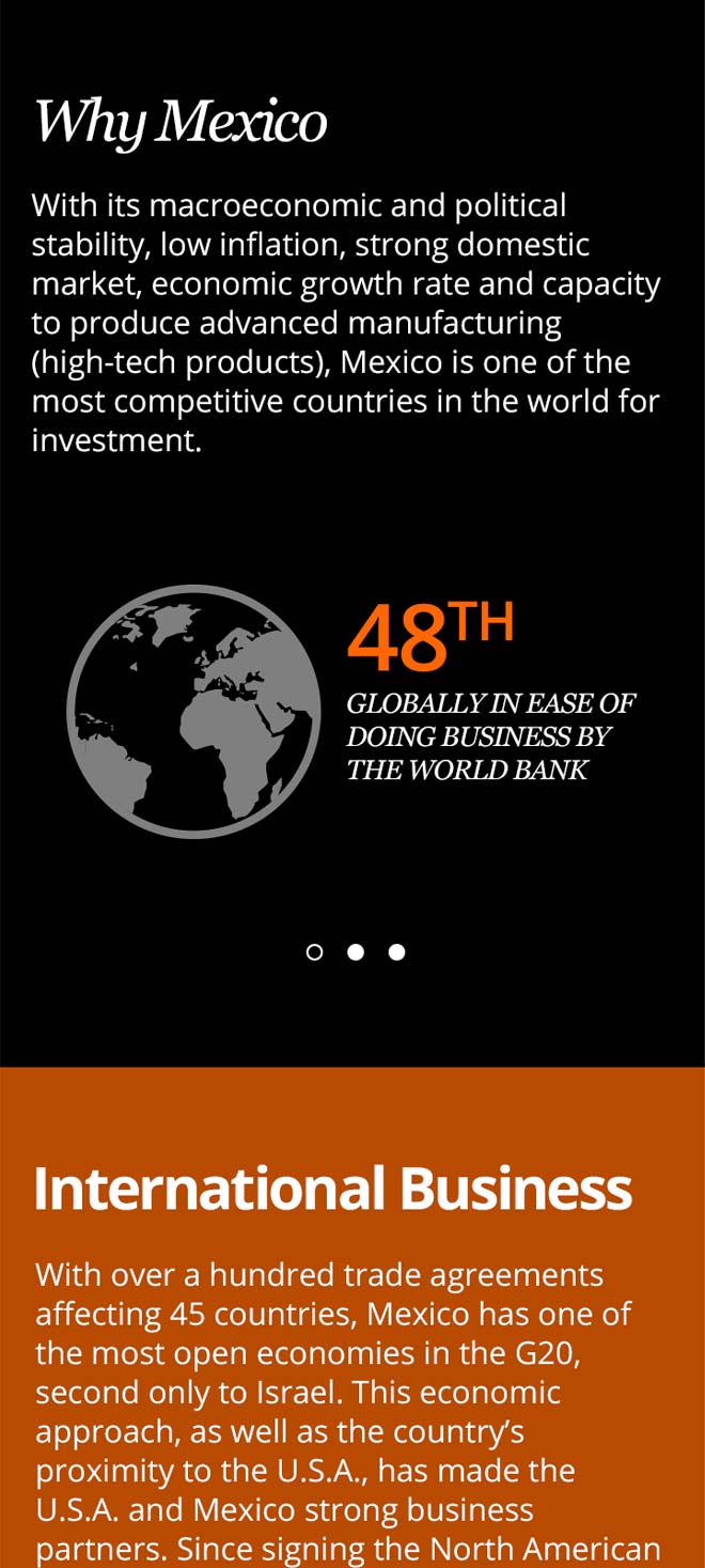 mexico.com mobile content screen