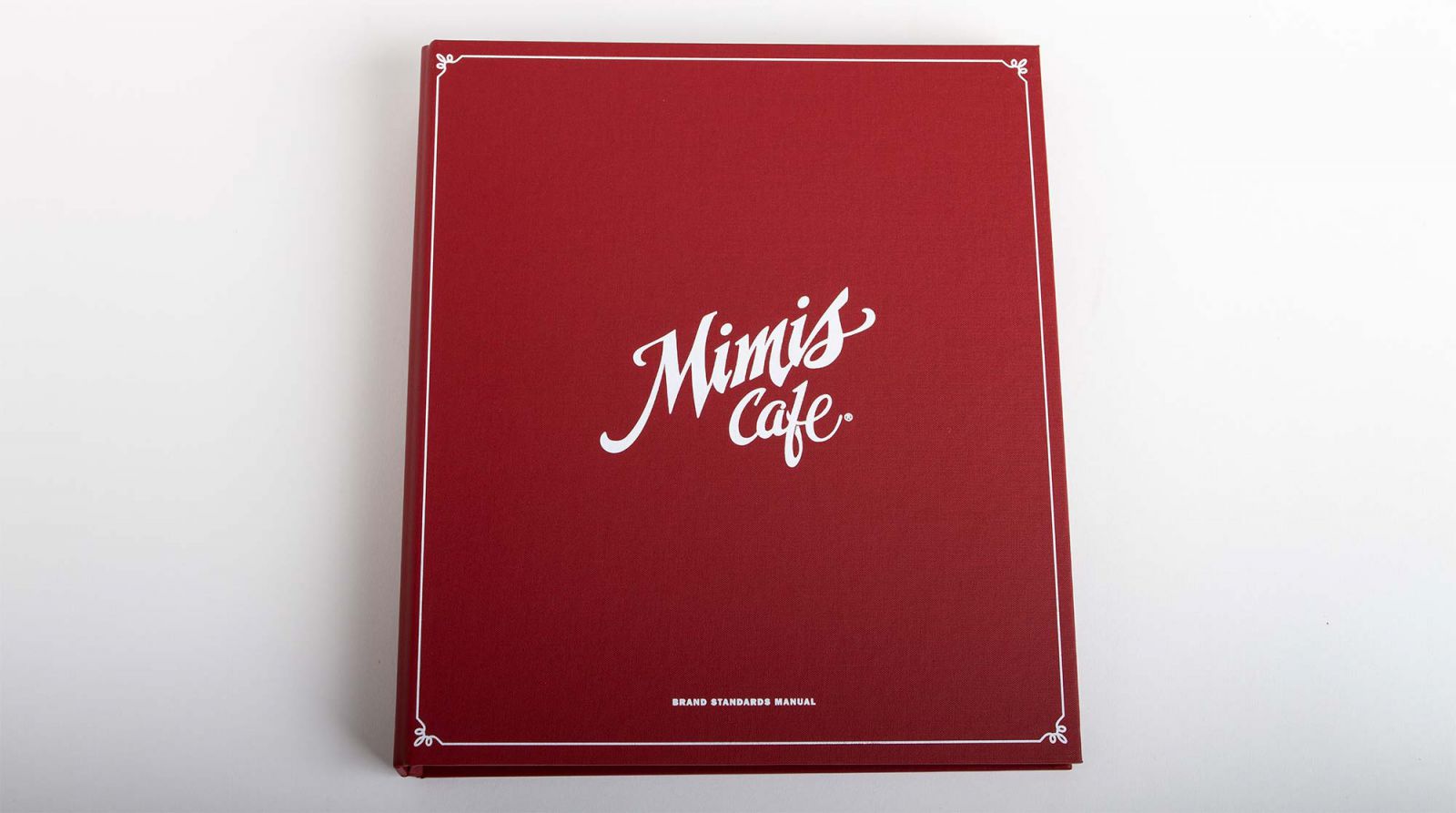 Cover of Mimi's Cafe Brand Standards Manual