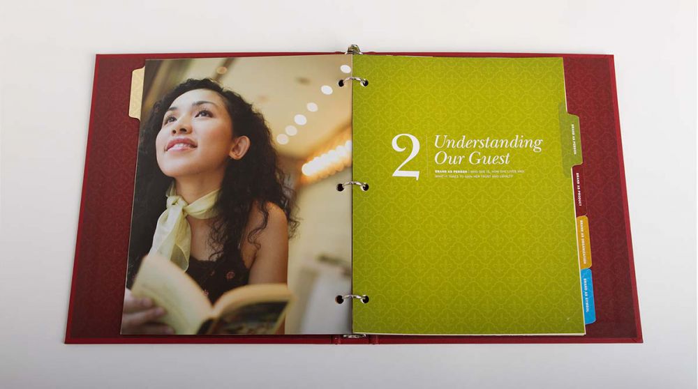 Section Divider Mimi's Cafe Brand Standards Manual