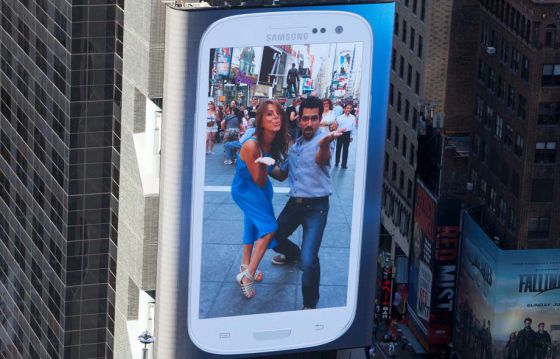 Samsung Times Square Activation