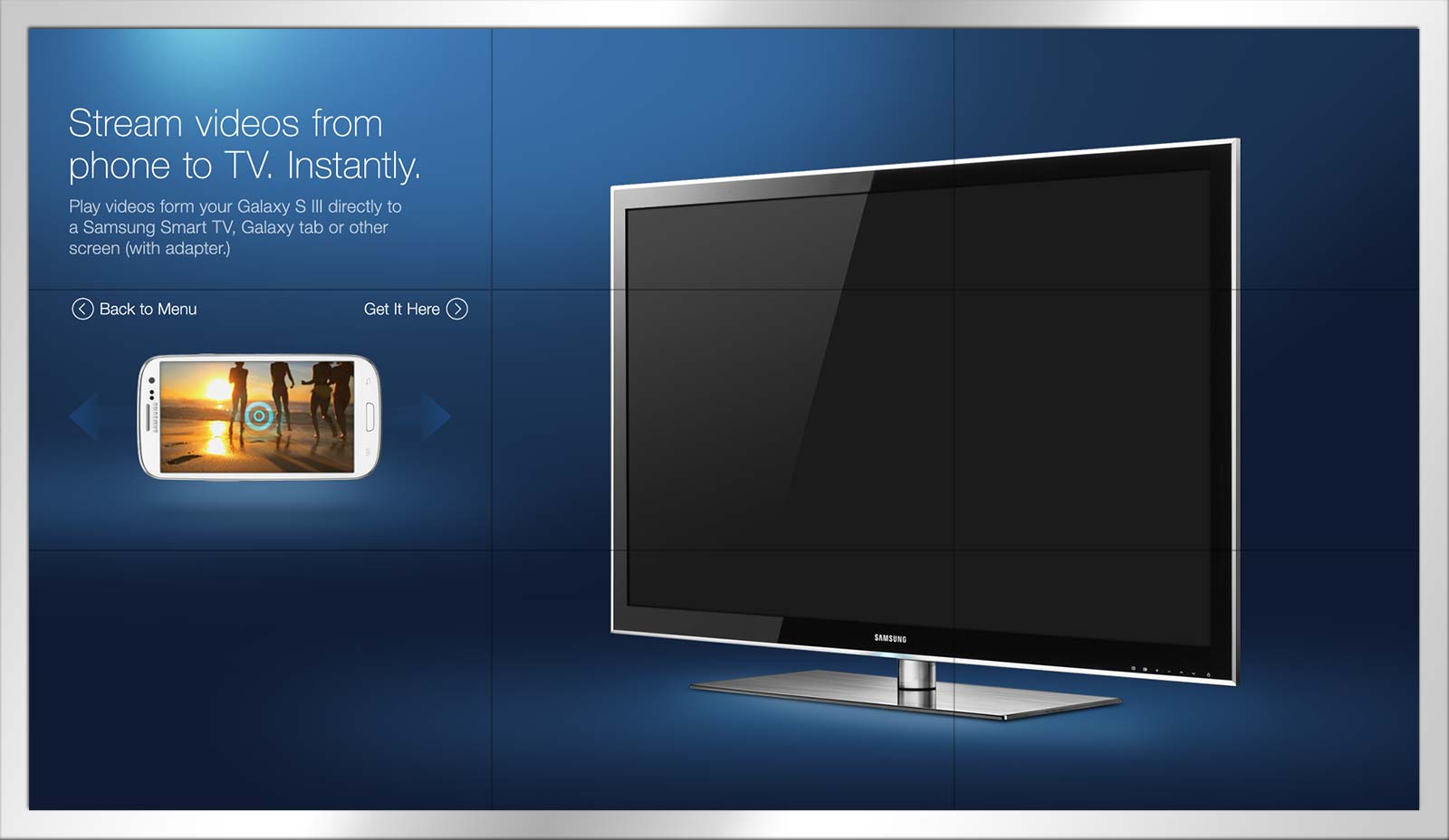 Samsung Screen-to-screen share demo