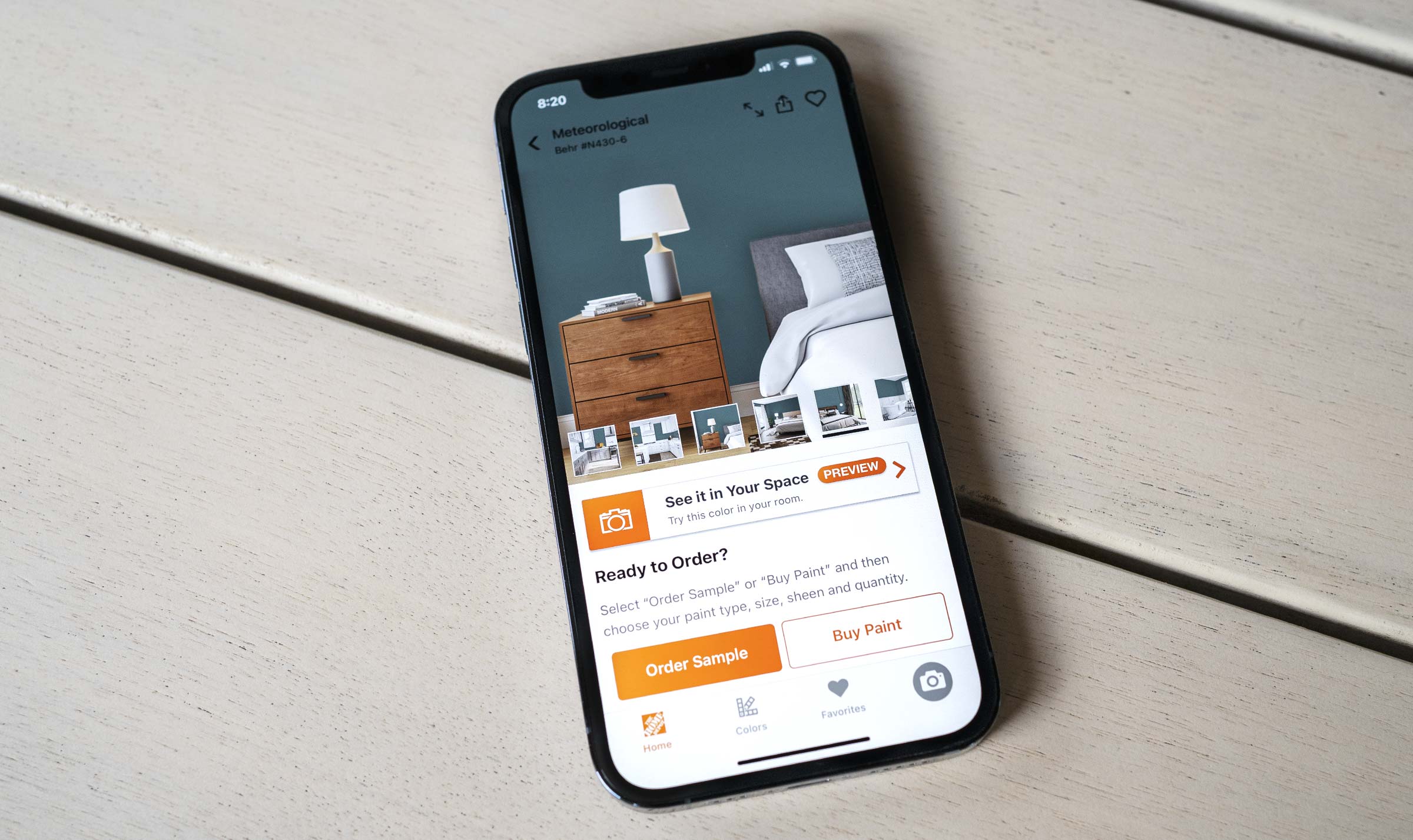 The Home Depot Project Color Mobile App
