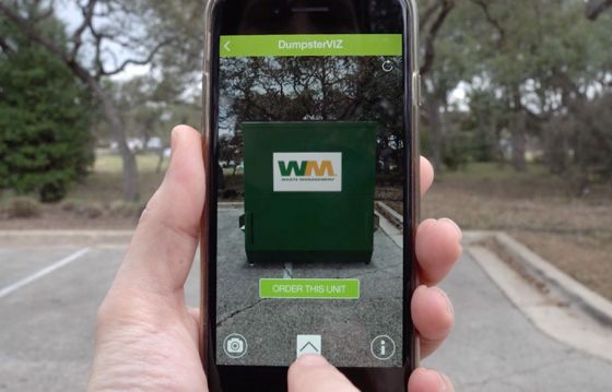 Waste Management AR Mobile App